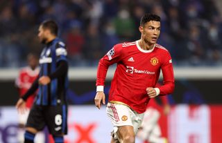 Manchester United forward Cristiano Ronaldo
