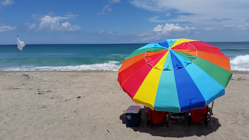 beach umbrella