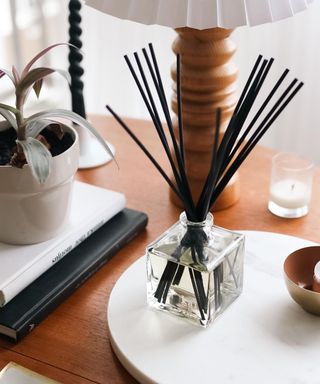 A Kai reed diffuser in Naadine Koi's home