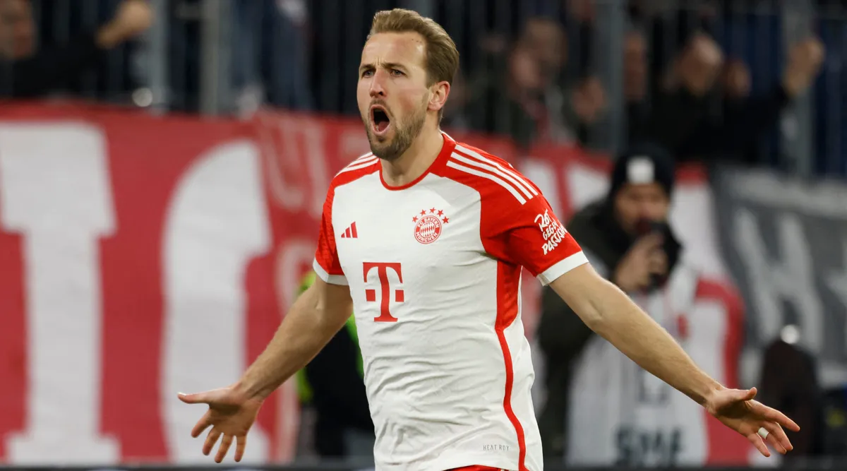 Harry Kane of Bayern Munich, December 2023