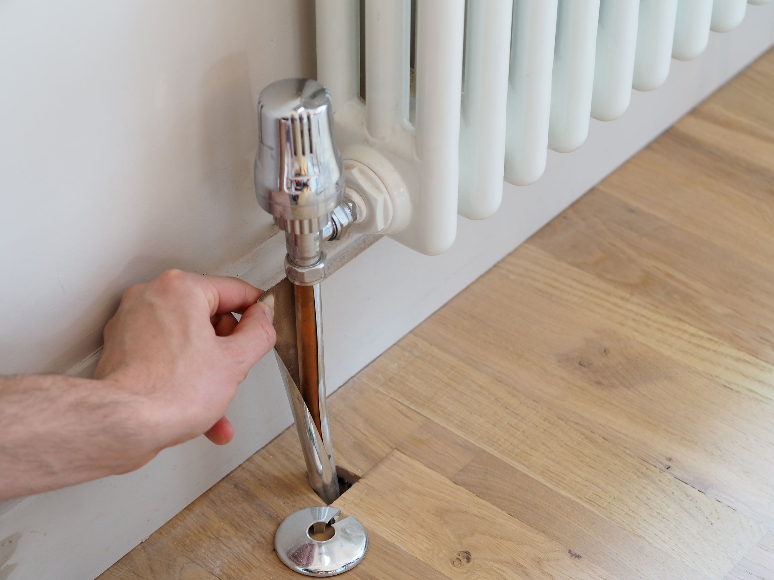 Plumb Radiator Without Radiator Cap Covering Radiator Pipes: 6 Ideas to Hide Unsightly Plumbing | Homebuilding
