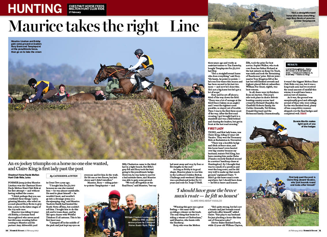 HT 2p Melton Hunt Club Ride repo