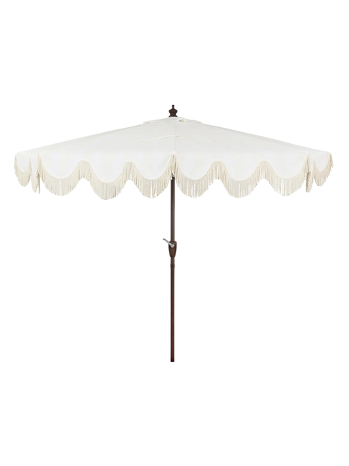 Arlmont & Co. Space-Saving Half Patio Umbrella