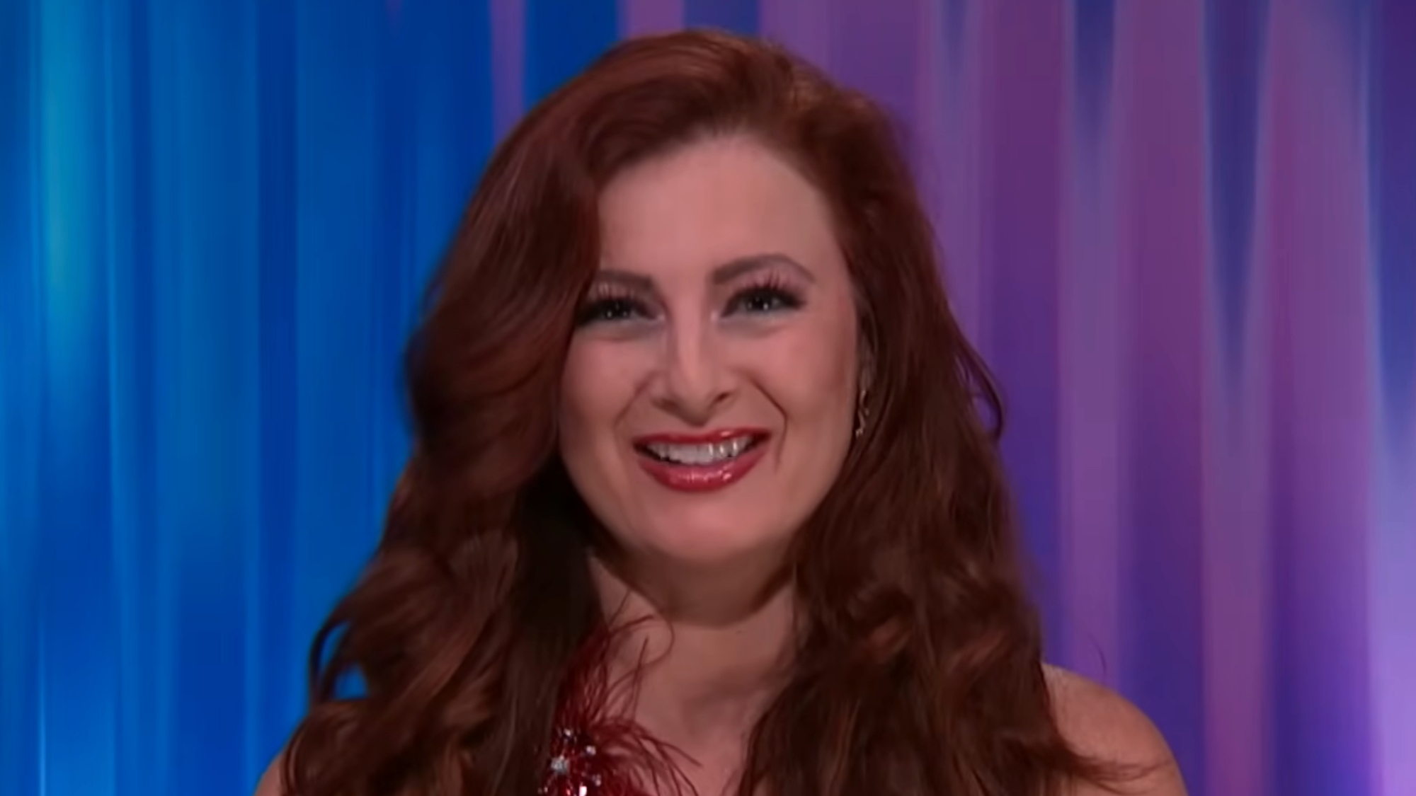 Rachel Reilly talks in the Diary Room on Big Brother.