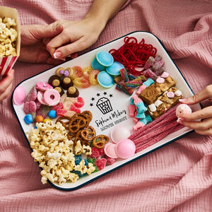 Couples Personalised Movie Night Tray