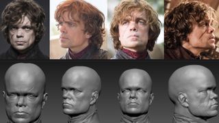 Game of Thrones head sculpts and reference
