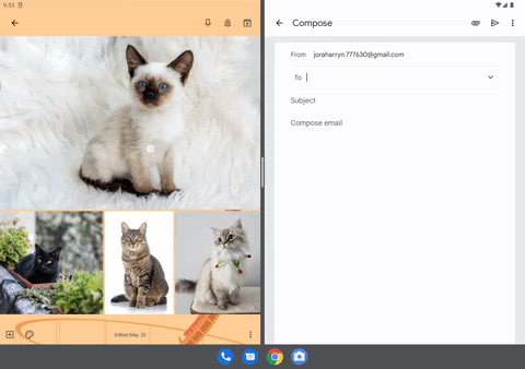 Google Keep Drag and Drop Images Feature