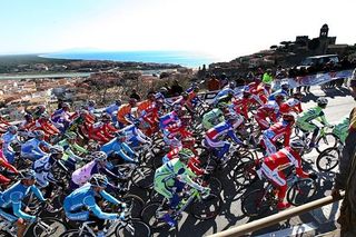 Riders enjoy the the scenery at the 2008 edition of Grosseto