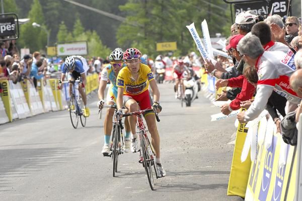 Janez Brajkovic (Team RadioShack) kept his yellow jersey for another day