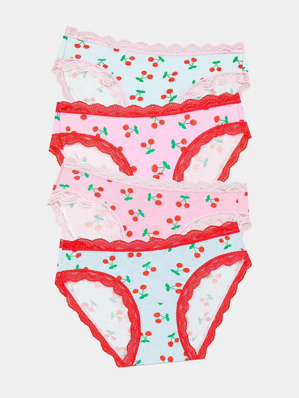 The Original Knicker Four Pack - Cherryade