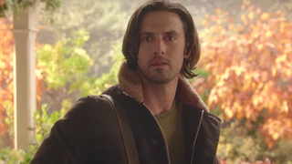 Jess looks at Rory on Gilmore Girls: A Year in the Life