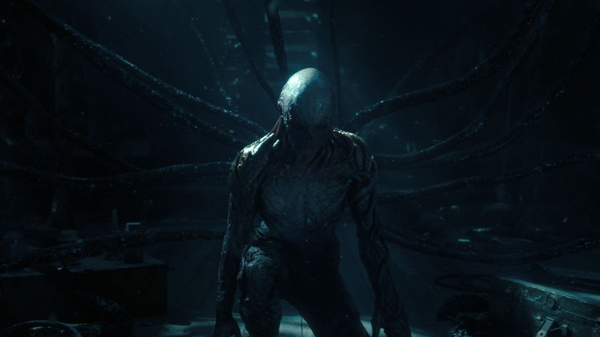 Upside Down monster in Stranger Things season 4