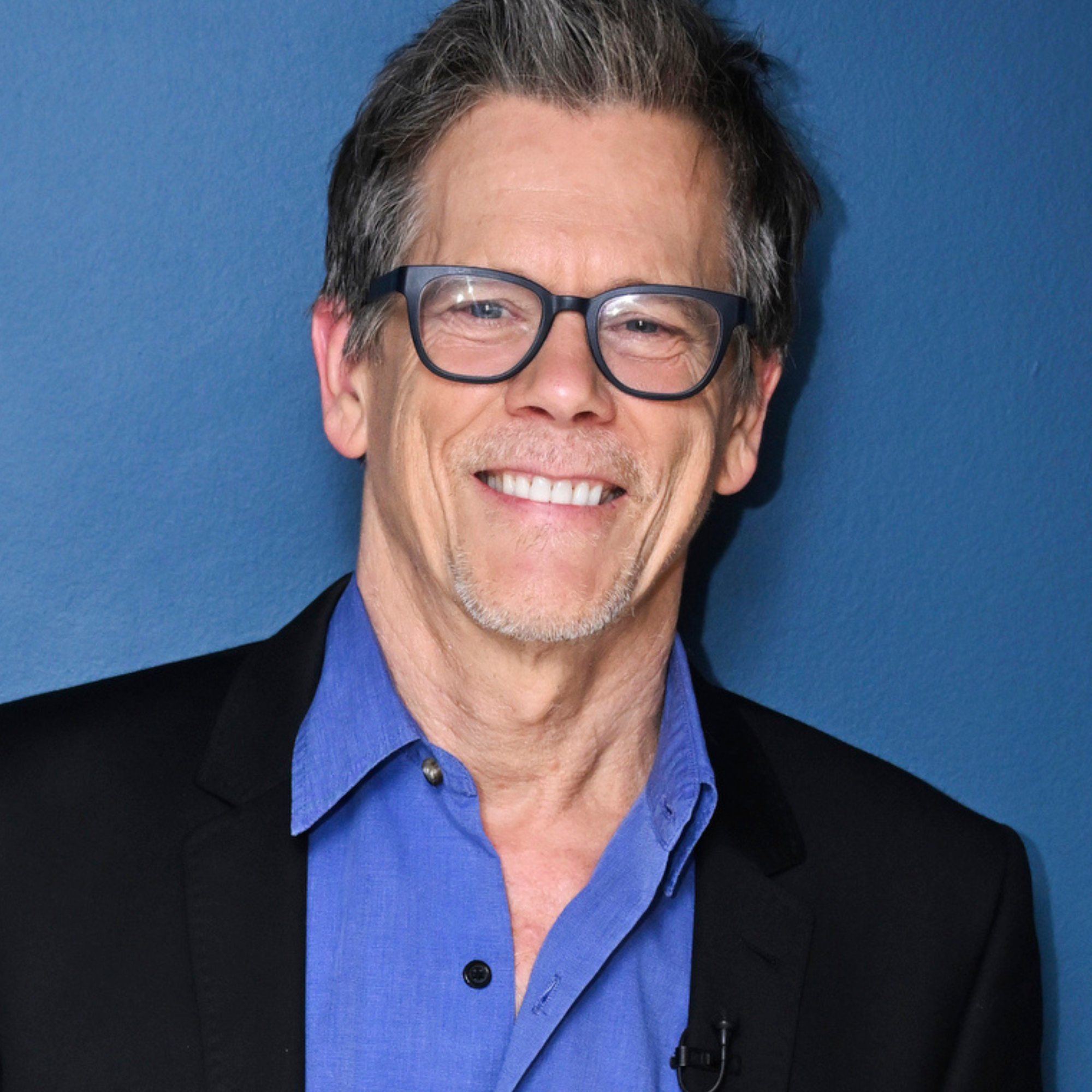 THE TONIGHT SHOW STARRING JIMMY FALLON -- Episode 2118 -- Pictured: Actor Kevin Bacon poses backstage on Tuesday, April 1, 2025 
