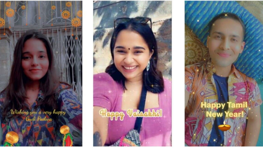 New Snapchat lenses for Indian spring and harvest festivals