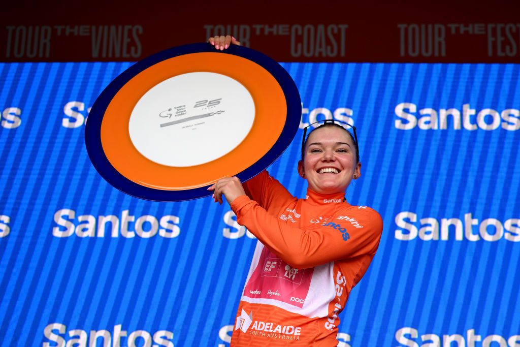 Noemi Rüegg wins Women's Tour Down Under as Chloé Dygert sprints to