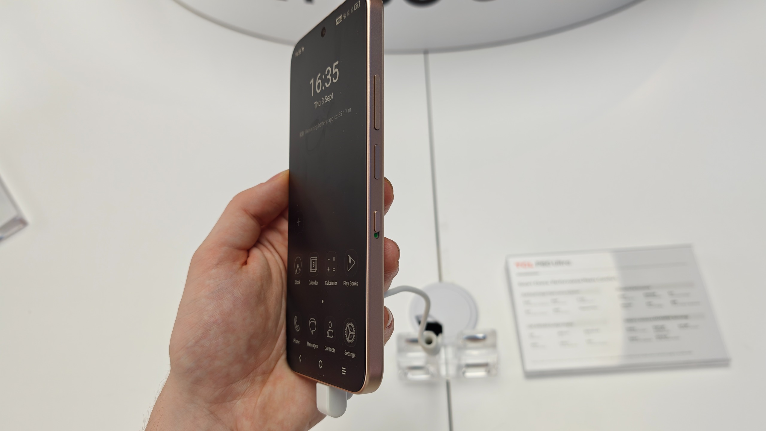 TCL P80 Ultra in man's hand