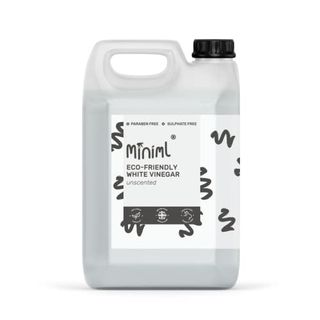 Miniml Eco White Vinegar Cleaning - All Natural Multi-Surface & Multi-Purpose Cleaner, Limescale Remover, Laundry Softener & More - 100% Vegan & Cruelty Free (5l (pack of 1)