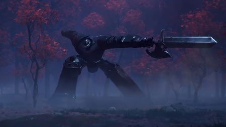 Image from an animation test for The Black Knight movie by Genndy Tartakovsky