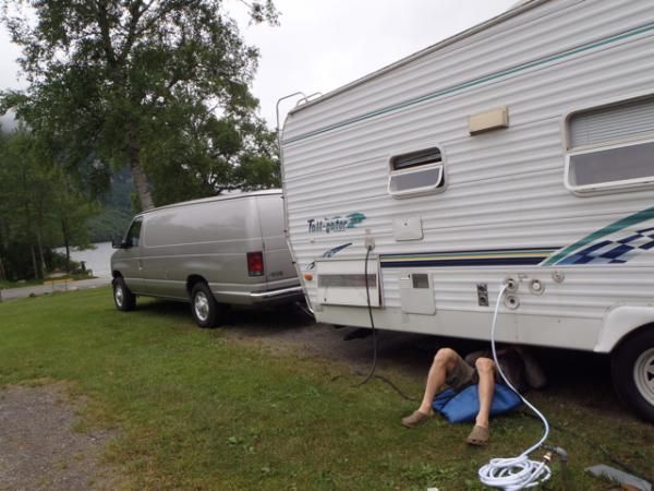 Ah the sweet RV life - always something to fix.