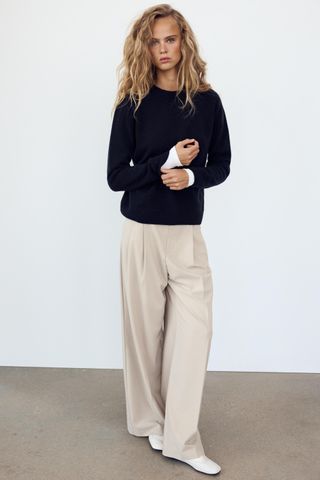 Pleated Trousers