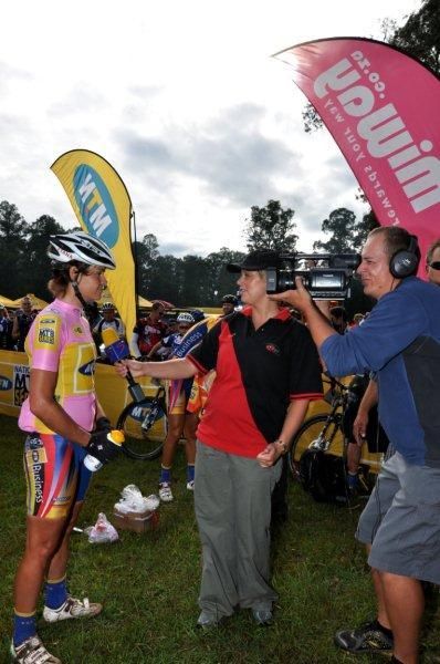 Yoland&eacute; Speedy is interviewed.