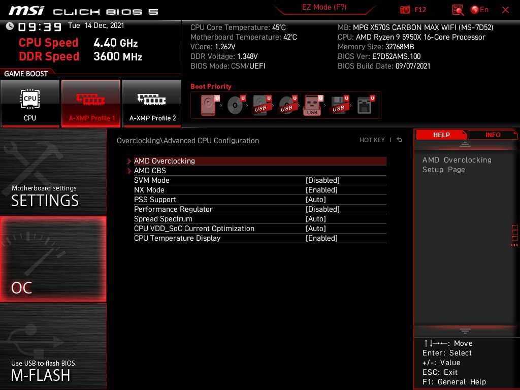 MSI X570S Carbon EK X