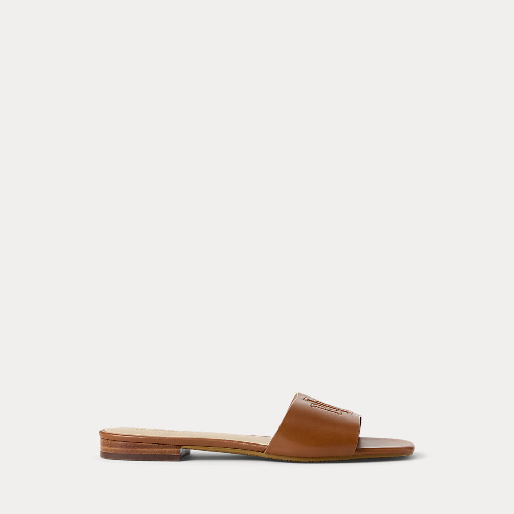 Everley Calfskin Slide Sandal