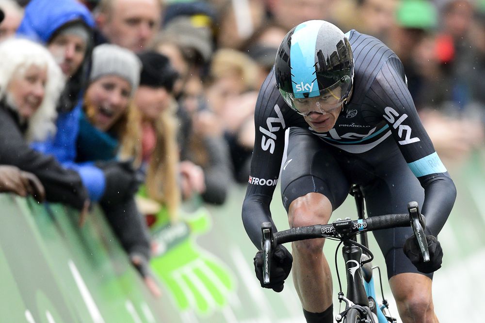 Chris Froome finished 26 seconds down in the Tour de Romandie prologue