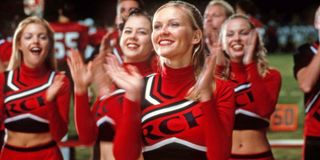 Bring It On Kirsten Dunst claps with her fellow cheerleaders