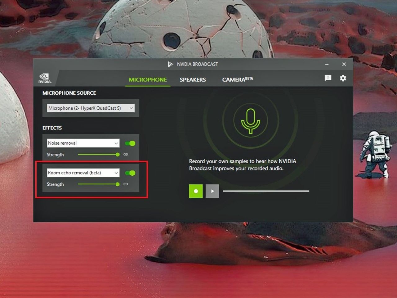 NVIDIA Broadcast 1.2