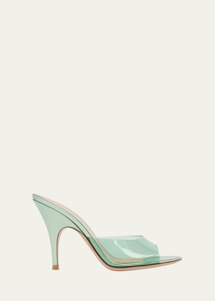 95mm Plexi Mule Sandals