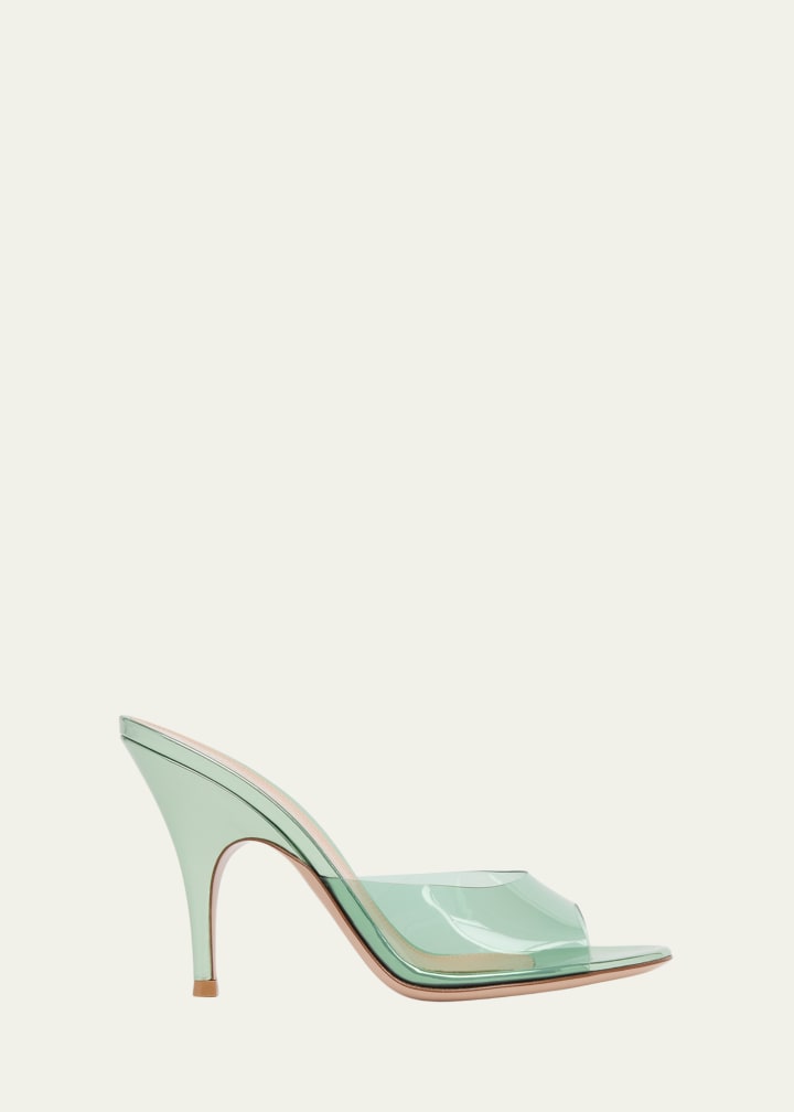 95mm Plexi Mule Sandals