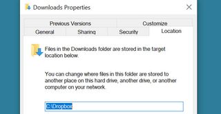How to remap default folders on Windows 10