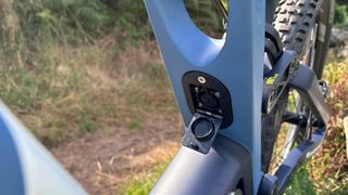 Husqvarna MC5 e-MTB charging point