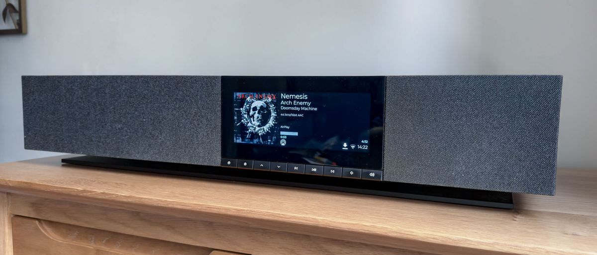 Cambridge Audio Evo One on a sideboard