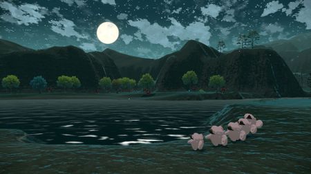 Clefairy in Pokemon Legends: Arceus, one of the game's requests