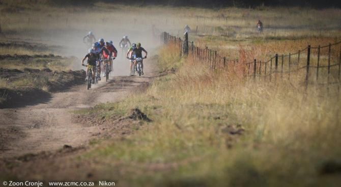 The early leaders in the MTN Clarens marathon
