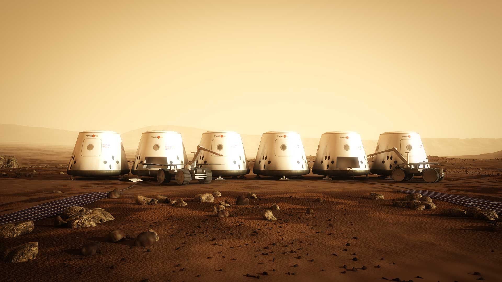 May future astronauts construct homes on Mars with micro organism?