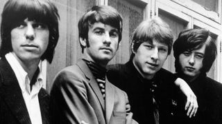 The Yardbirds pose for a portrait in England in 1966. Left to right: Jeff Beck, Jim McCarty, Chris Dreja, Jimmy Page and Keith Relf.