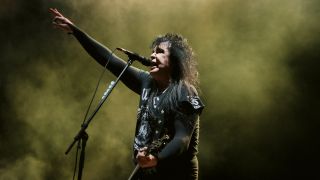 Blackie Lawless live on stage in 2022
