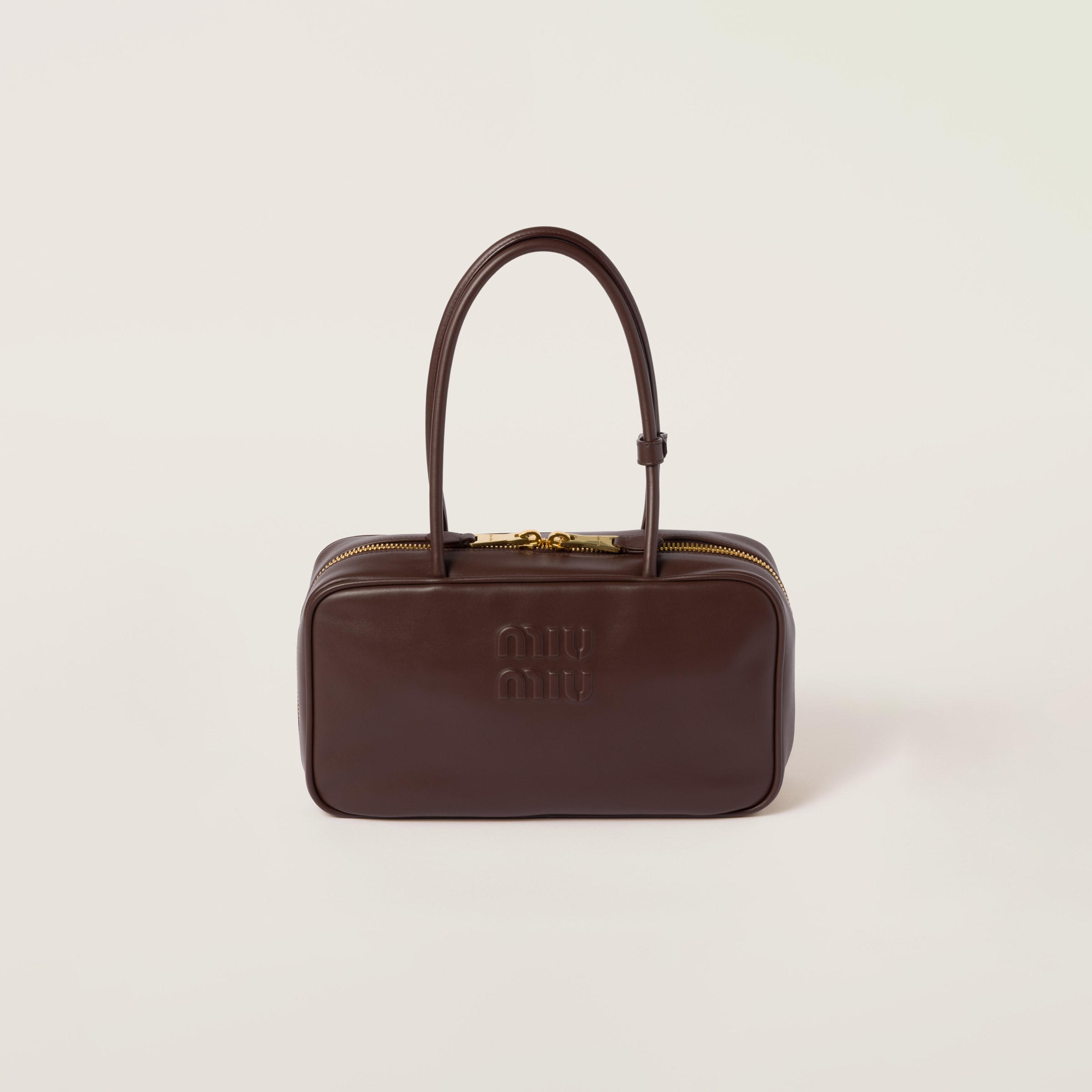Beau Leather Top-Handle Bag