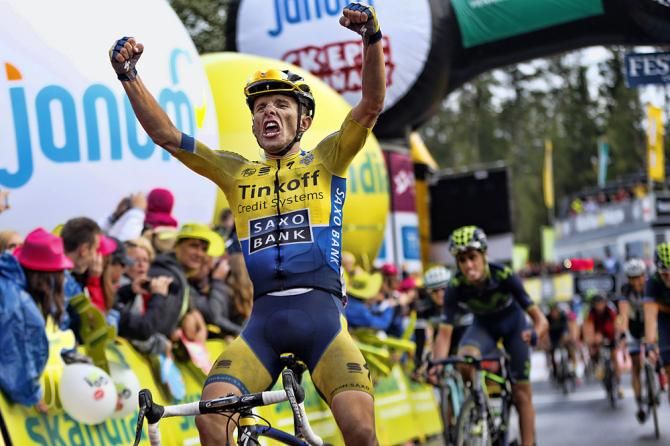 Rafal Majka (Tinkoff - Saxo) wins stage 5