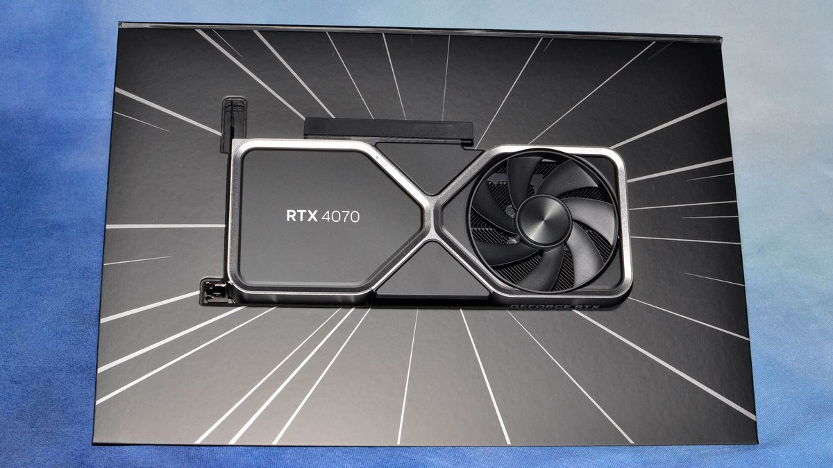 Nvidia GeForce RTX 4070 Founders Edition