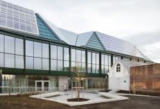 BRUSK exhibition hall in Bruges by Robbrecht en Daem