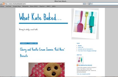 What Kate Baked blog