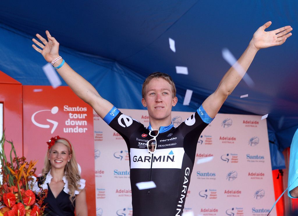 2011 winner Cameron Meyer of the Garmin team
