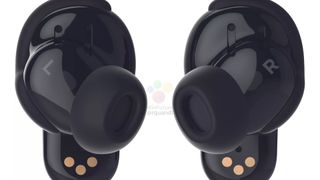 Bose QuietComfort Earbuds II leaked image on white background