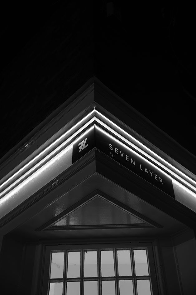 Seven Layer’s flagship boutique in Alderley Edge, UK