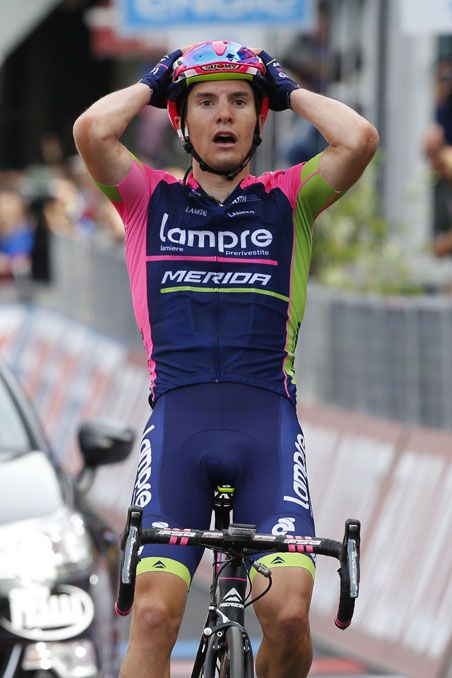 Jan Polanc wins stage 5 of the Giro d'Italia