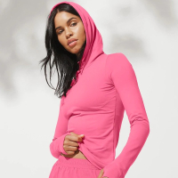 Alosoft Hooded Runner Long Sleeve:$78